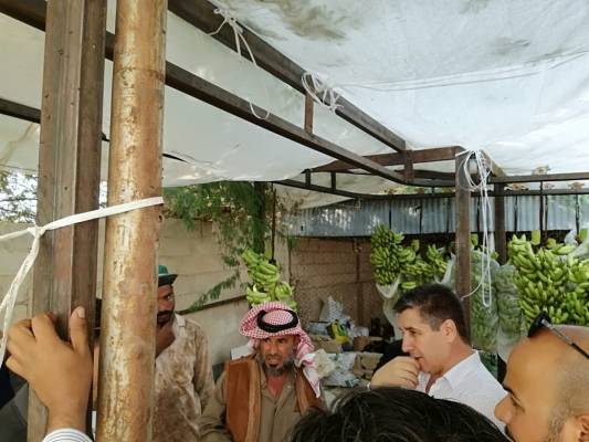 مزارعوا الموز يشكرون وزير الزراعة