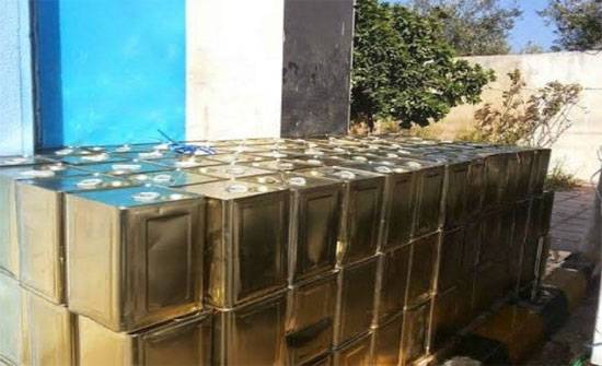 ضبط (80) تنكة زيت مغشوش في جرش