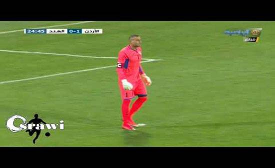 بالفيديو : عامر شفيع يسجل هدف تاريخي أمام الهند