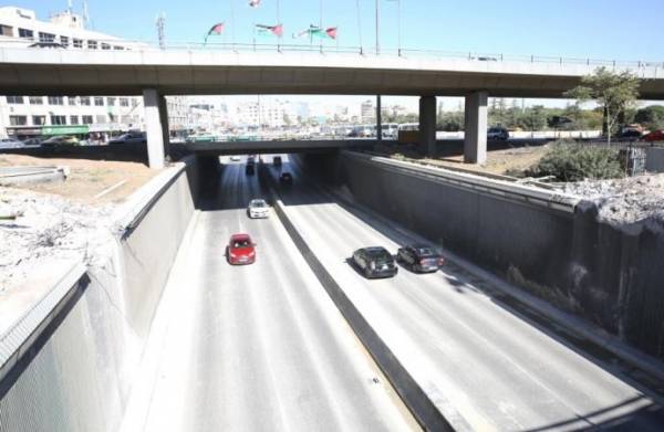 إغلاق نفق تقاطع المدينة الرياضية أمام الحركة المرورية اعتبارا من الساعة 12:00 من مساء الليلة