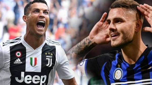 إيكاردي يتطلع لمواجهة رونالدو وفرملة يوفنتوس في ديربي إيطاليا