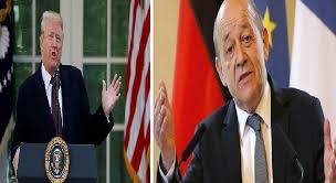 وزير الخارجية الفرنسي يدعو ترامب إلى عدم التدخل في شؤون بلاده