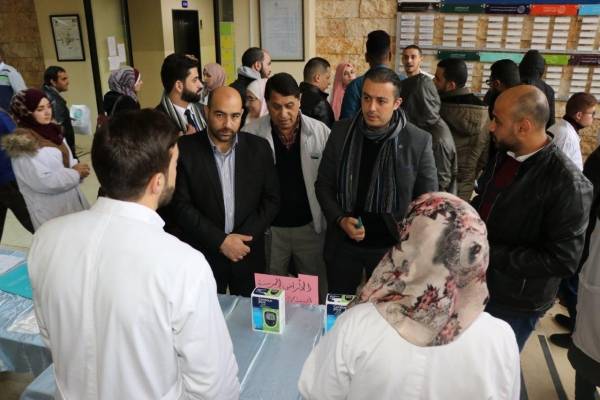 يوم تطوعي صحي في عمان العربية