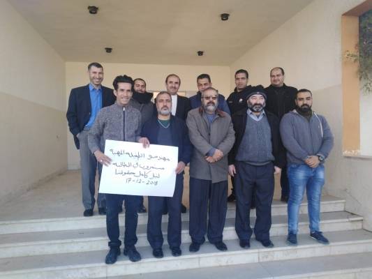 ابو صافي:عقوبات حسم راتب لمهندسي التربية.. والامين العام يناقض نفسه !!