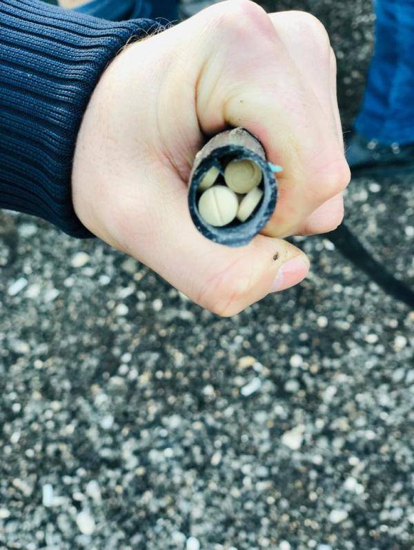 القبض على 4 اشخاص حاولوا تهريب نصف مليون حبة مخدرة