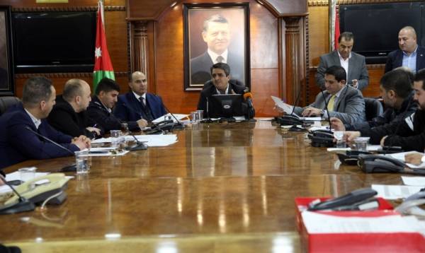 الداخلية تتابع التمرين الوهمي الذي نفذ في اربد ومعان والزرقاء والطفيلة