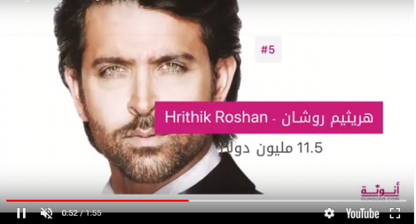 بالفيديو .. من هم نجوم بوليوود الأعلى أجراً