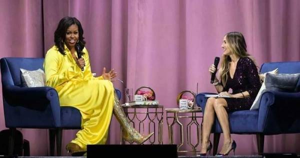 ميشيل أوباما تثير جدلا بحذاء الـ4 آلاف دولار