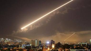 الدفاع الجوية السورية تتصدى لعدوان اسرائيلي