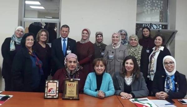 جامعة الشرق الاوسط تستقبل وفدا من رابطة الاكاديميات الاردنيات