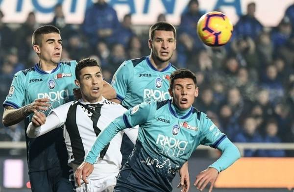 رونالدو ينقذ يوفنتوس من الهزيمة أمام أتالانتا (شاهد)