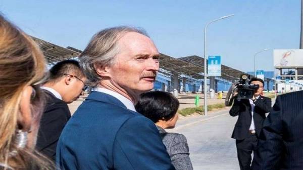 المبعوث الاممي الجديد لسوريا يبدأ مهامه