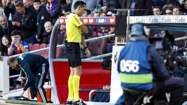 ريال مدريد مستاء من طريقة الاستعانة بتقنية الفيديو