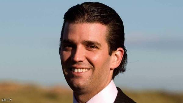 ابن ترامب يوجه طعنة لمشروع والده