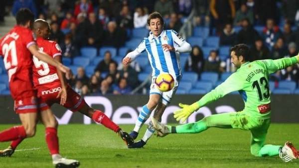 ريال سوسييداد يسقط إسبانيول في مباراة مثيرة تفاصيل