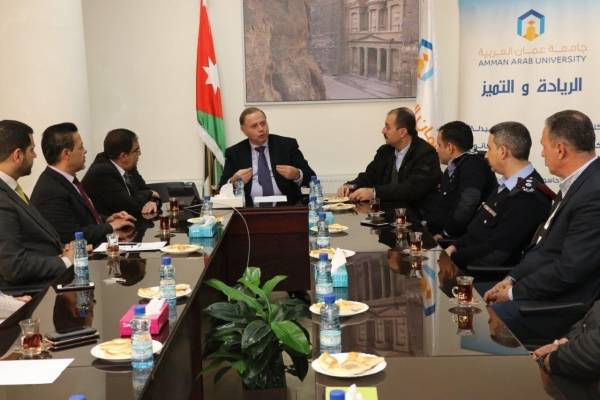 دورة للأمن الجامعي في عمان العربية للارتقاء بالاداء