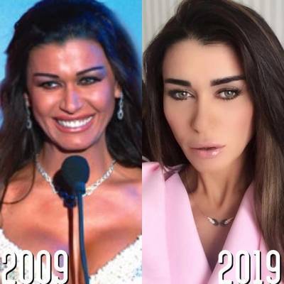 شاهدوا الممثلات والمغنيات في ٢٠٠٩ وال٢٠١٩