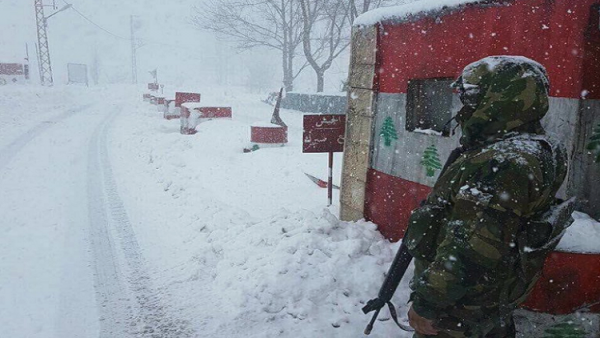 اغلاق المدارس في لبنان بسبب نورما
