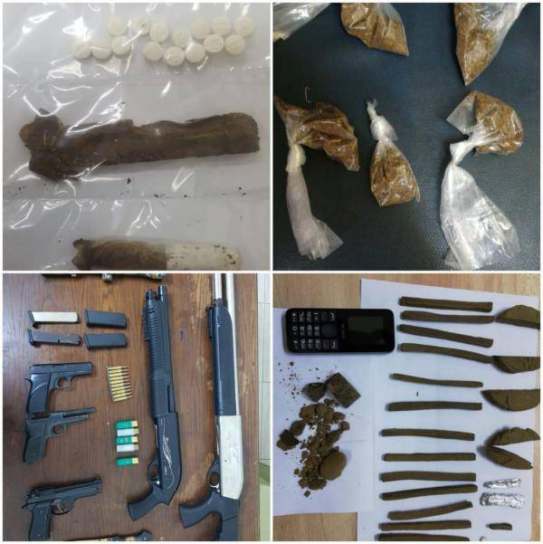 القبض على 38 مروجا للمخدرات وبحوزتهم اسلحة نارية