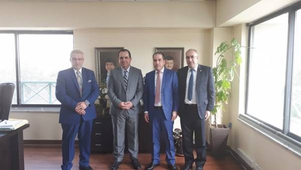 مدير اتحاد  شركات التأمين  ماهر الحسين يزور شركة الصفوة للتأمين ويلتقى مديرها الدسوقي