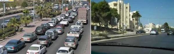 مباريات النشامى  تثبت  جدارتها  بحل مشكلة الازدحام المروري