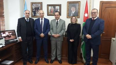 مدير اتحاد التأمينيلتقي مدير عام المجموعة العربية الاردنية للتأمين ناصر الديك