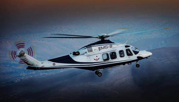 اسعاف مواطن جواً تعرض لحادث سير على الصحراوي