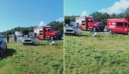 شاهدوا.. فنان عربي يتعرض لحادث سير خطير نتج عنه 3 قتلى