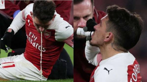 لماذا يتناول لاعب أرسنال ماء المخلل في المباريات؟