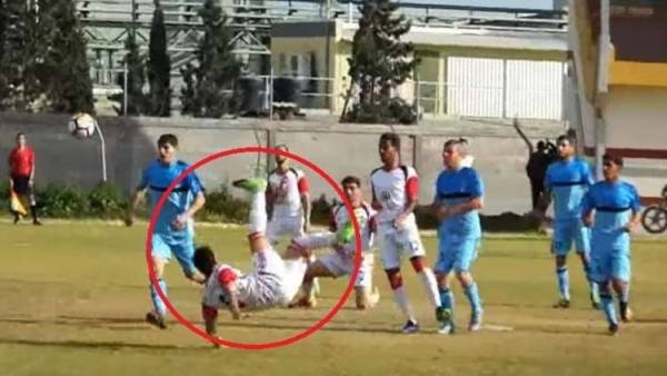 هدف بعد ثلاث ضربات مقصية في الدوري الفلسطيني (فيديو)