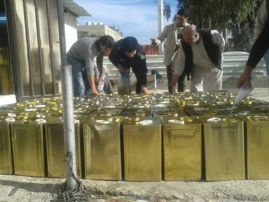 الامن الوقائي يضبط اكبر كمية زيت مغشوش.. (تفاصيل)