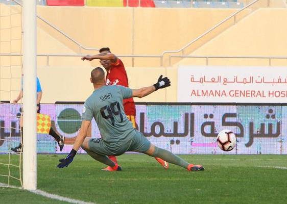 خطأ فادح لعامر شفيع مع ناديه الجديد  فيديو