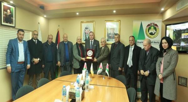 عمان العربية والقدس المفتوحة تبحثان الارتقاء بعملية التعليم المدمج