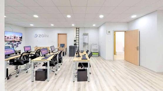 زين تفتتح مختبراً للاتصالات في اليرموك