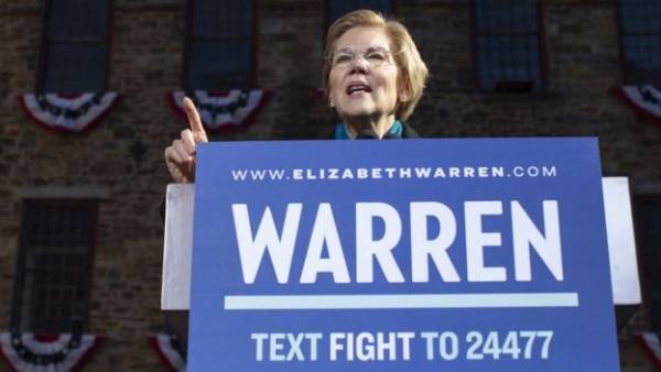 إليزابيث وارين تدشن حملتها لخوض الانتخابات الرئاسية الأمريكية العام المقبل