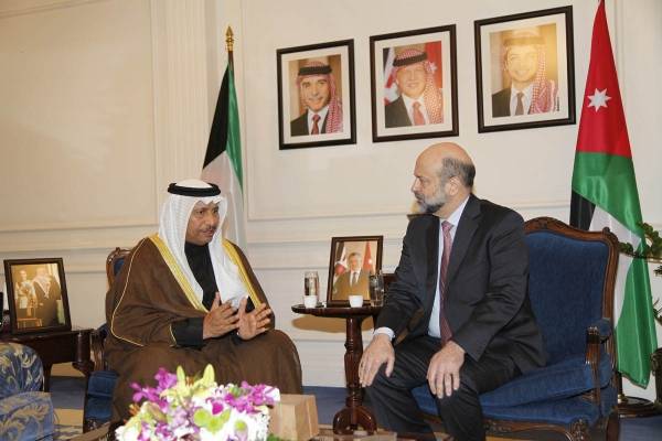 في لقاء جمع الرزاز برئيس وزراء الكويت توقيع (15) اتفاقية ومذكرة تفاهم