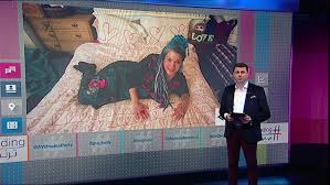 اغرب زواج في العالم بين امرأة وبطانيتها ( انه الحب )