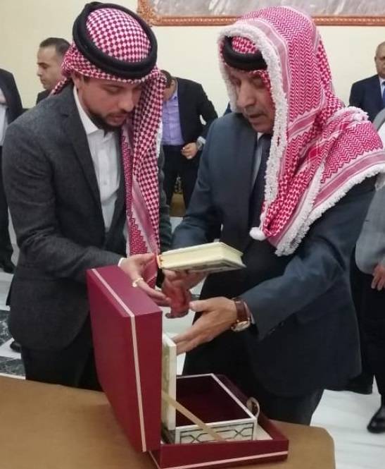 بالصور...ولي العهد لأهالي معان: أشكركم