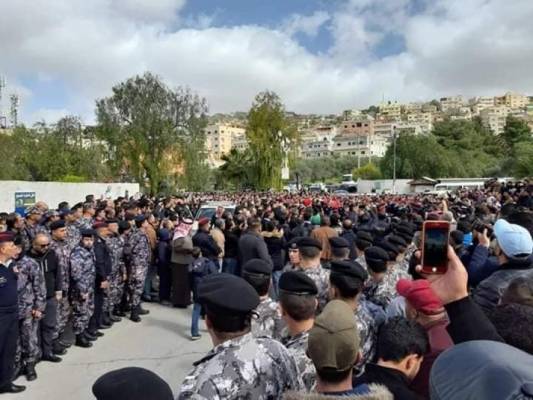 تشييع جثمان الشهيد أحمد الجالودي في ماحص (صور)