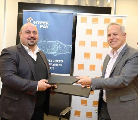 Orange الأردن توقع اتفاقية استراتيجية مع HyperPay