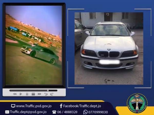 السير يضبط سائق متهور عرض حياة المواطنين للخطر (فيديو)