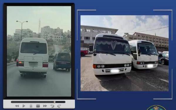 ضبط سائقين وحجز مركبتيهما بعد فيديو اظهر قيادتهما المتهورة