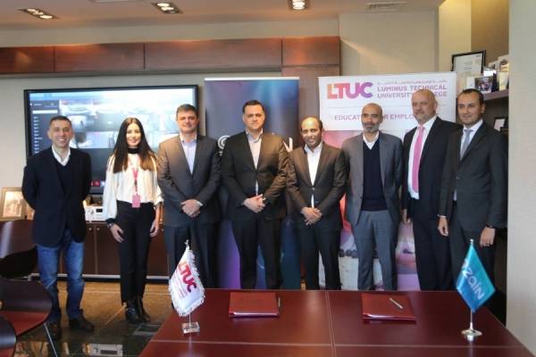 زين كاش توفر خدماتها لطلبة كلية لومينوس الجامعية التقنية