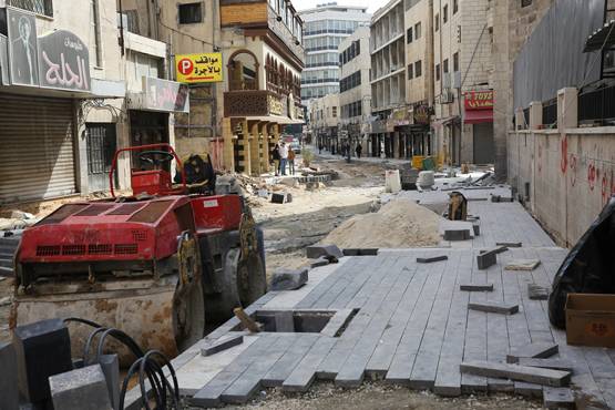 الأمانة: نسبة الإنجاز بمشروع تأهيل شارع الملك غازي 40 