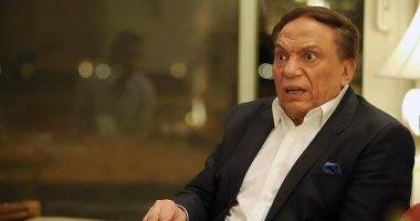 عادل إمام فى مدينة الإنتاج الإعلامى مع أولاده في «فلانتينو»