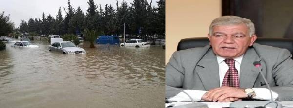 عمان غرقت في الماء ومحافظها سعد شهاب مشغول بالاقامة الجبرية لاحس ولا خبر