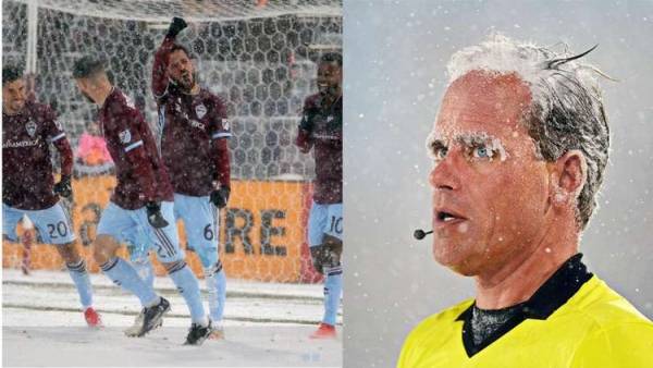 بالفيديو.. أبرد مباراة في تاريخ كرة القدم!