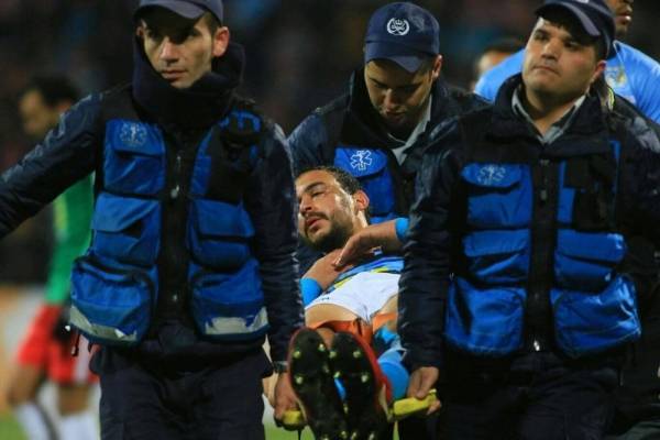 كسور في الوجه تحجب بن فرج عن الفيصلي