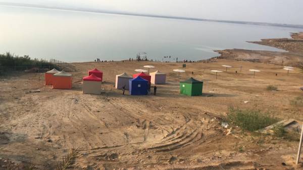 إطلاق أول مخيم بيئي في البحر الميت