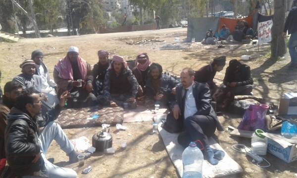 الشريدة: وافدون يتقاضون (700) دينار .. والمعتصمين امام الديوان الملكي احق بالوظائف